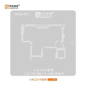 Amaoe M12S-012 12S Stencil