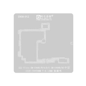 Amaoe S22 Ultra SM S908U Stencil