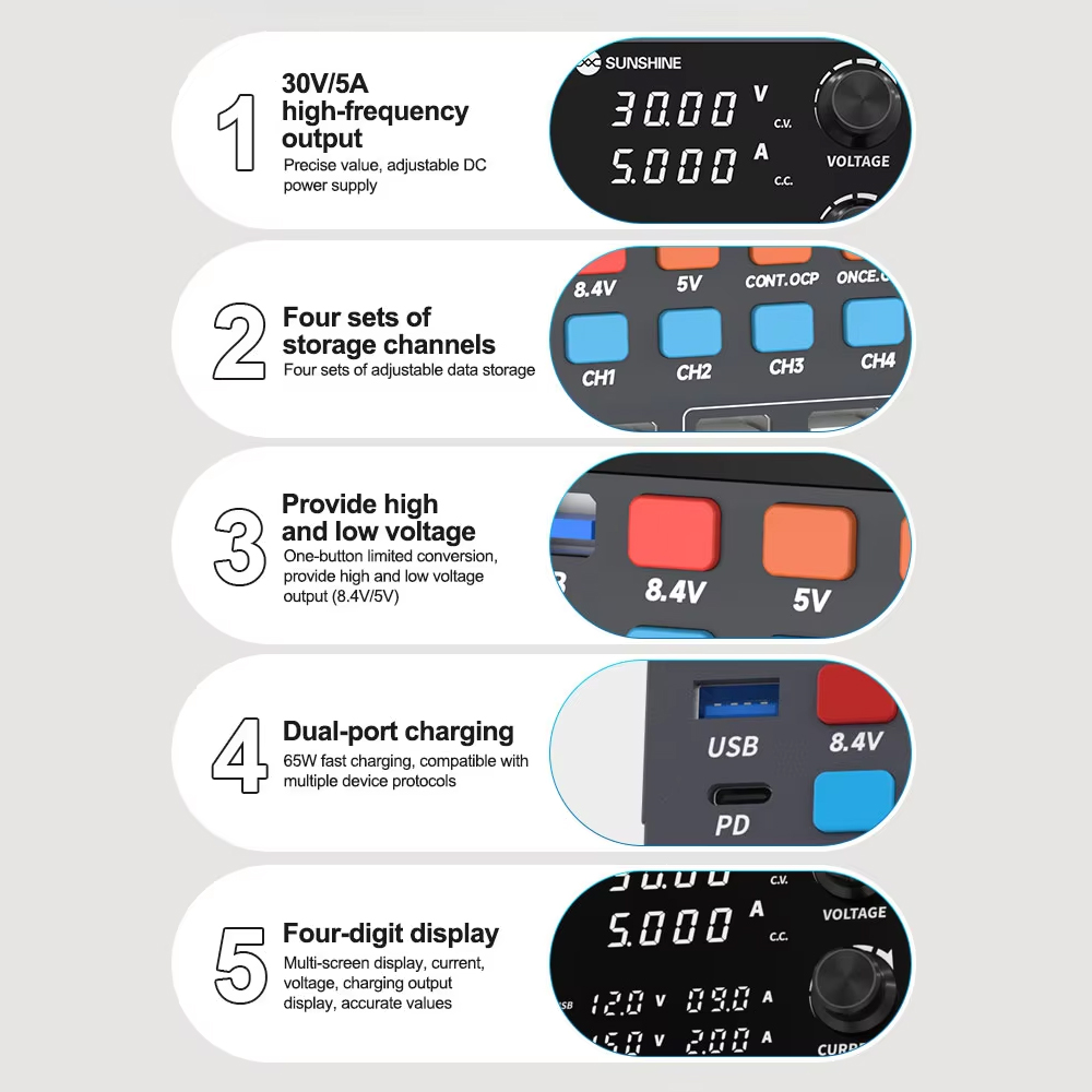 SUNSHINE P2 PRO DC POWER SUPPLY 03
