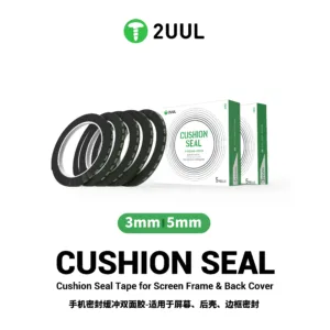 2UUL Cushion Seal Tape for Screen Frame & Back Cover 3mm (5Rolls/Pack）