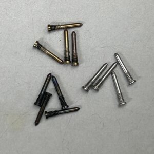 IPHONE SCREW 12 PCS SET GOLD SILVER BLACK
