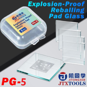 JTX PG-5 Explosion-Proof reballing Glass Pad