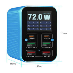 RELIFE Q4 Blue smart multi-port charger