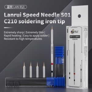 Lanrui Speed Needle S01 C210 soldering iron tip
