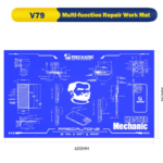 Mechanic V79 Large-size Heat and Stain Resistant Multi-functional Repair Work Insulation Mat